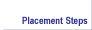    Placement Steps   
